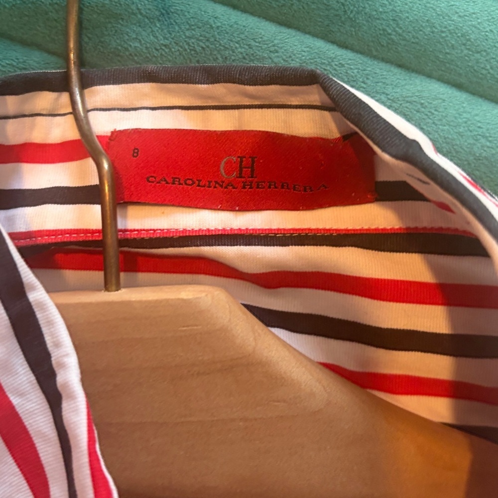 CH Carolina Herrera Striped Button-Down shirt - Picture 14 of 15